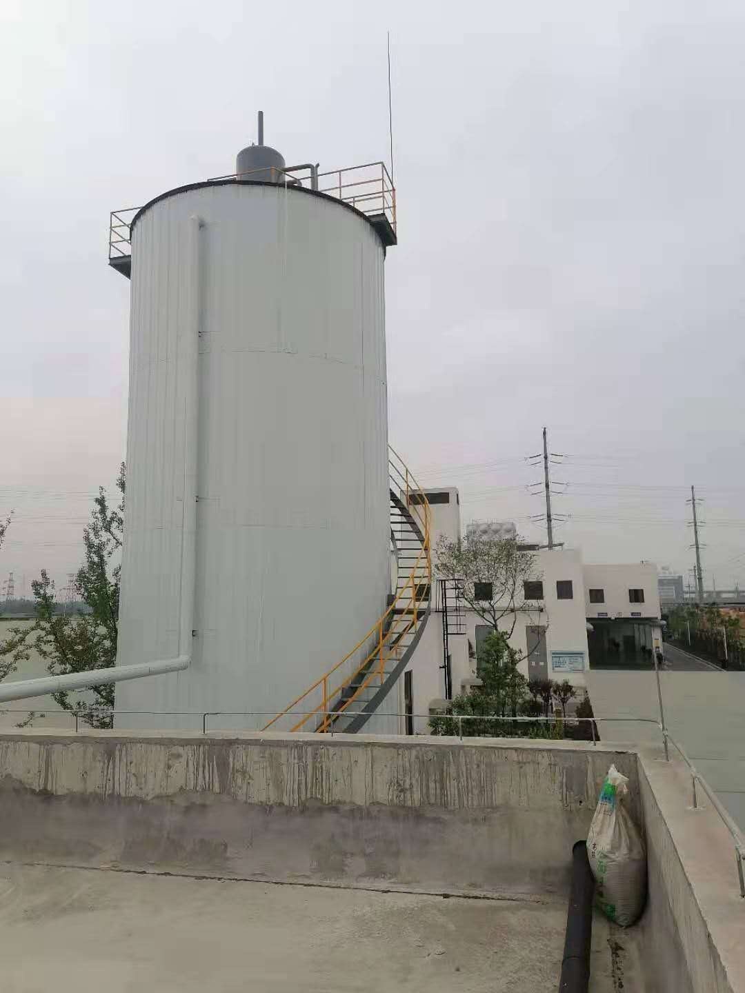 青白江垃圾滲（shèn）透液廢水厭氧塔調（diào）試（shì）完畢